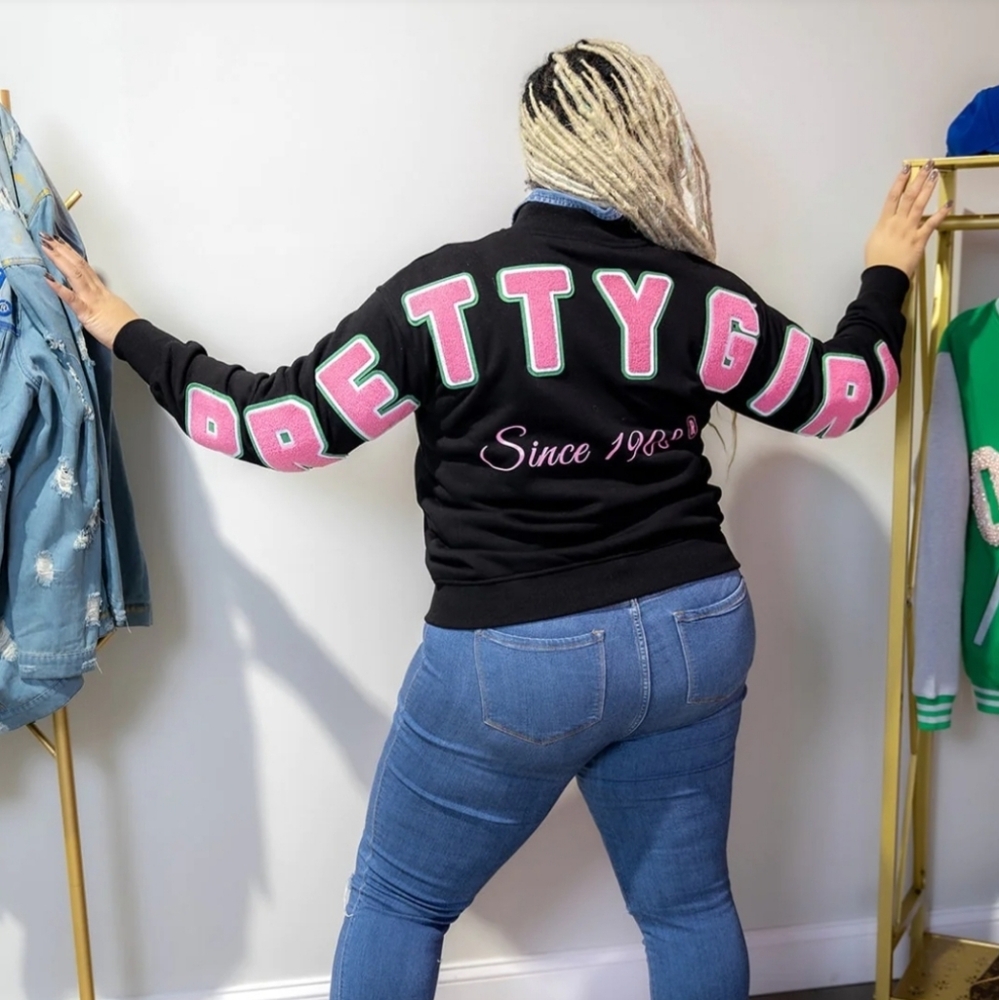 AKA "Pretty Girl" Bomber Jacket